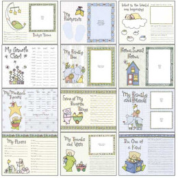 Premium Appointment Calendar - Babys First Year Promotional Custom Imprinted With Logo