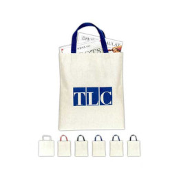Natural Cotton Economy Tote Bag Promotional Custom Imprinted With Logo