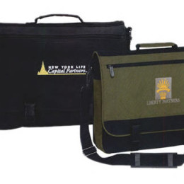 Typhoon Deluxe Briefcase Promotional Custom Imprinted With Logo