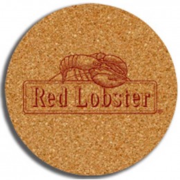 3 1/2 in. Round - All Natural Cork Coaster Promotional Custom Imprinted With Logo 3 1/2 in. Round - All Natural Cork Coaster Promotional Custom Imprinted With Logo