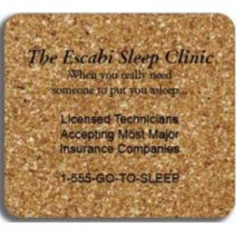 Square - King Size Cork Coaster Promotional Custom Imprinted With Logo Square - King Size Cork Coaster Promotional Custom Imprinted With Logo