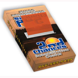 Pull and Place Flag Dispenser - 24 Hour Service Promotional Custom Imprinted With Logo