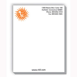 4-1/8" x 5-3/8" 4-Color Process Scratch Pad Promotional Custom Imprinted Logo