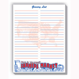 4-1/8 x5-3/8" Scratch Pad-50 Sheets-24 Hour Srv  Custom Imprinted With Logo