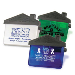 House Magnetic Clip Promotional Custom Imprinted With Logo
