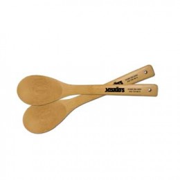 Bamboo Spoon Promotional Custom Imprinted With Logo