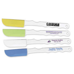 Cooks Favorite Slim Rubber Spatula Promotional Custom Imprinted With Logo