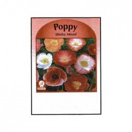 Poppy (Shirley Mixed) Seed Packets Promotional Custom Imprinted With Logo
