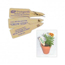Grow Stix Promotional Custom Imprinted With Logo