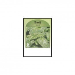 Basil (Sweet) Seed Packets Promotional Custom Imprinted With Logo