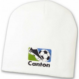 Premium Knit Beanie - Screen Printed Promotional Custom Imprinted With Logo