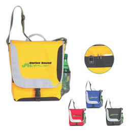 Helio Messenger Bag Promotional Custom Imprinted With Logo