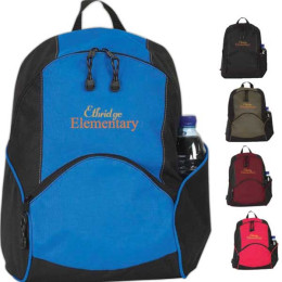 On the Move Backpack Promotional Custom Imprinted With Logo