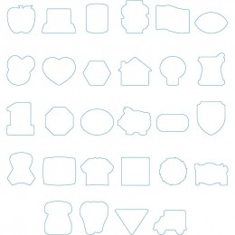 Ultra Thin Firm Surface Stock Shapes Mouse Pads Promotional Custom Imprinted With Logo
