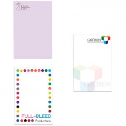 2"x3" Sticky Notepads - 100 sheets - 4 Color FREE Custom Imprinted With Logo
