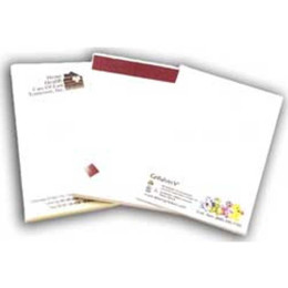 4" x 6" Sticky Notepads - 50 Sheets - 4 Color Promotional Custom Imprinted Logo