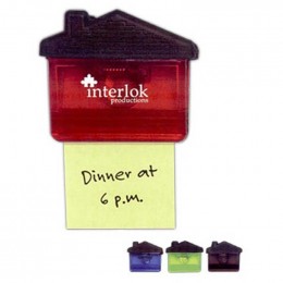 House Shape Clip Promotional Custom Imprinted With Logo