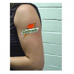 Large Rectangular Temporary Tattoos - 4" x 6" Promotional Custom Imprinted