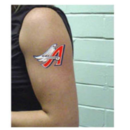 Medium Rectangular  Temporary Tattoos -2.5" x 3.5" Promotional Custom Imprinted With Logo