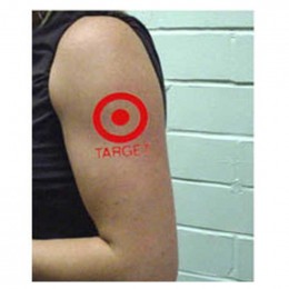 Small Rectangular Temporary Tattoos - 1.5" x 2" Promotional Custom Imprinted