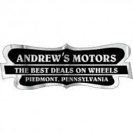 Car-Cal - Reflective Promotional Custom Imprinted With Logo