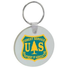 Large Round Soft Key Tag Promotional Custom Imprinted With Logo