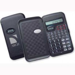 Scientific Calculator with LCD Clock Promotional Custom Imprinted With Logo