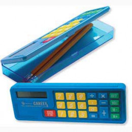 Pencil Box with Big Key Calculator Promotional Custom Imprinted With Logo