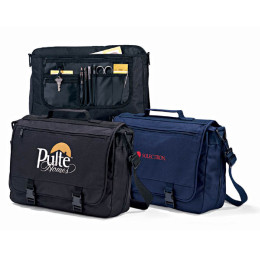 Executive Saddlebag Promotional Custom Imprinted With Logo