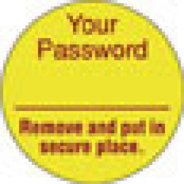 EZ-Peel Repositionable Labels - Small Promotional Custom Imprinted With Logo