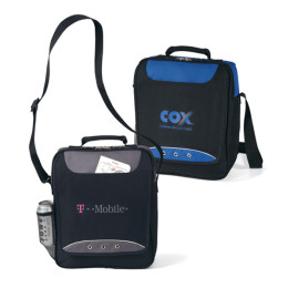 Prospect Vertical Briefcase Promotional Custom Imprinted With Logo