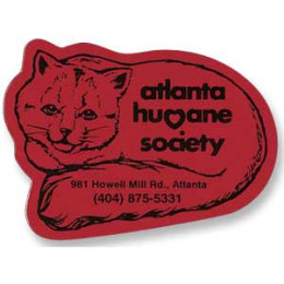 Cat Flexible Magnet Promotional Custom Imprinted With Logo