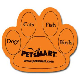 Paw Flexible Magnet Promotional Custom Imprinted With Logo