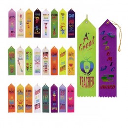 Stock Recognition Ribbons Promotional Custom Imprinted With Logo Stock Recognition Ribbons Promotional Custom Imprinted With Logo