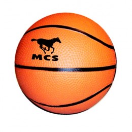 6 Inch Rubber Basketball Promotional Custom Imprinted With Logo
