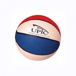 Regulation Red, White, & Blue Basketball Promotional Custom Imprinted With Logo