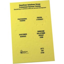 Vertical Puzzle Cube - 1 1/2 in. Promotional Custom Imprinted With Logo