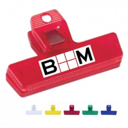 Mini Bag Clip with Magnet Promotional Custom Imprinted With Logo