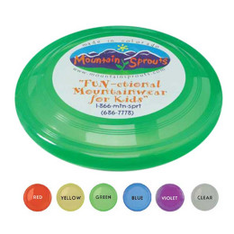 9" Transparent Flyer Promotional Custom Imprinted With Logo