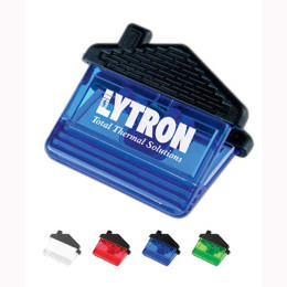 House Magnetic Memo Clip Promotional Custom Imprinted With Logo