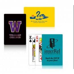 Baronet Bridge Cards Promotional Custom Imprinted With Logo