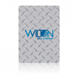 Diamond Plate Poker Cards Promotional Custom Imprinted With Logo