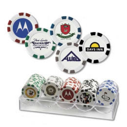 Imprinted Poker Chips Promotional Custom Imprinted With Logo