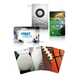 Sports Playing Cards Promotional Custom Imprinted With Logo