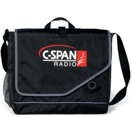 Attune Messenger Bag II Promotional Custom Imprinted With Logo