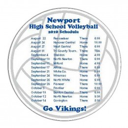 Volleyball Car Magnet Promotional Custom Imprinted With Logo Volleyball Car Magnet Promotional Custom Imprinted With Logo