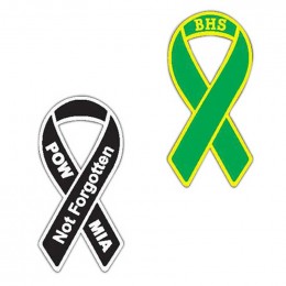 Small Ribbon Bumper Sticker Magnet Promotional Custom Imprinted With Logo Small Ribbon Bumper Sticker Magnet Promotional Custom Imprinted With Logo