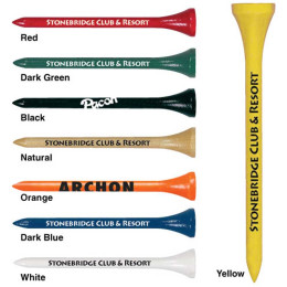 2-3/4" Tall Tee Promotional Custom Imprinted With Logo
