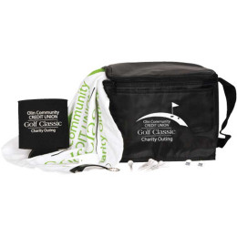 Budget Golf Cooler Kit Promotional Custom Imprinted With Logo