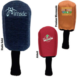 Designer Fabric Oversize Headcover Promotional Custom Imprinted With Logo